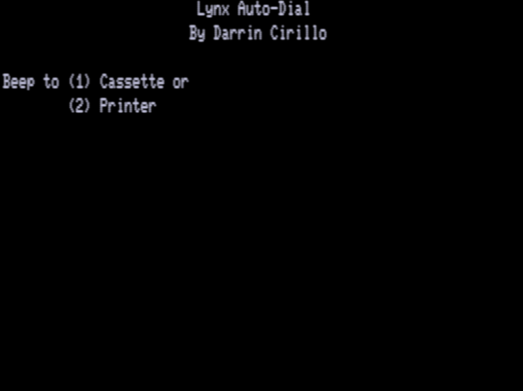Screen shot